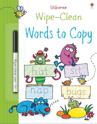 Book cover for Wipe-clean Words to Copy