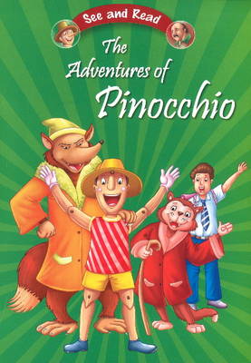 Book cover for Adventures of Pinocchio