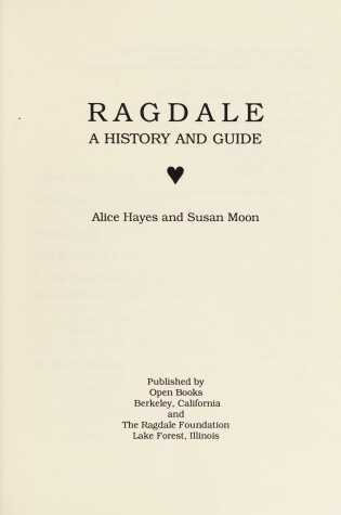 Cover of Ragdale