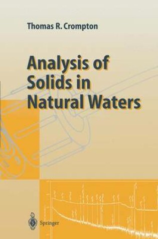 Cover of Analysis of Solids in Natural Waters