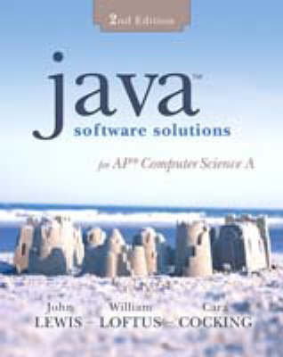 Book cover for Java Software Solutions for AP Computer Science a