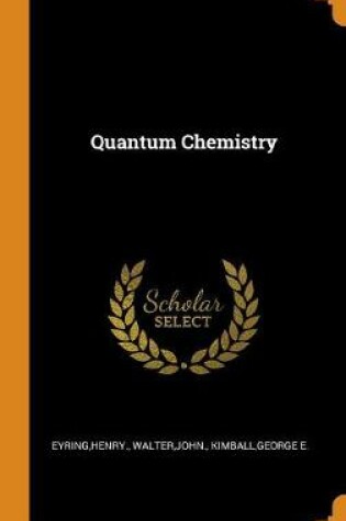 Cover of Quantum Chemistry