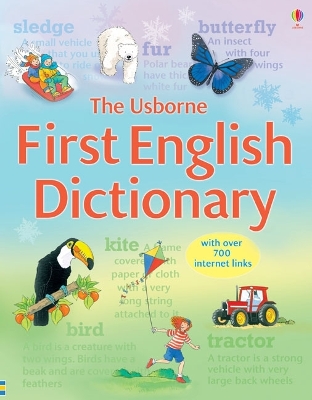 Book cover for First English Dictionary