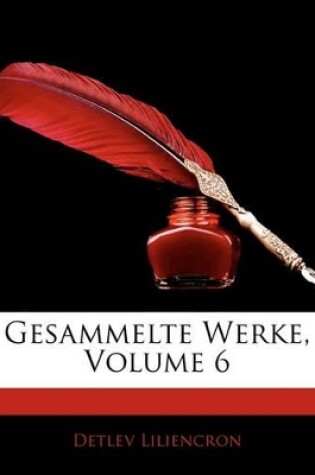 Cover of Gesammelte Werke, Volume 6