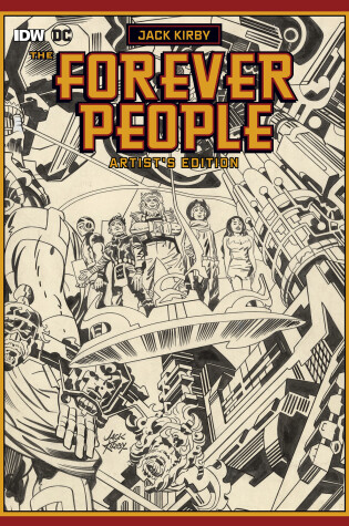 Cover of Jack Kirby's Forever People Artist's Edition