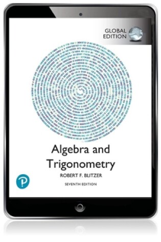 Cover of Pearson eText for Algebra and Trigonometry, Global Edition