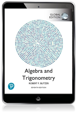 Book cover for Pearson eText for Algebra and Trigonometry, Global Edition