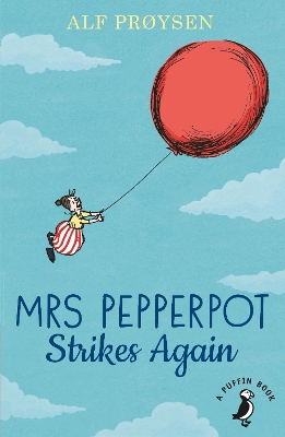 Book cover for Mrs Pepperpot Strikes Again