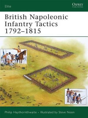 Book cover for British Napoleonic Infantry Tactics 1792-1815