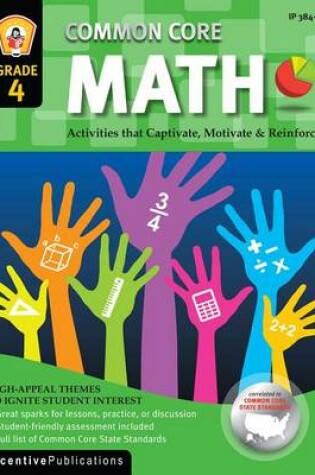 Cover of Common Core Math Grade 4