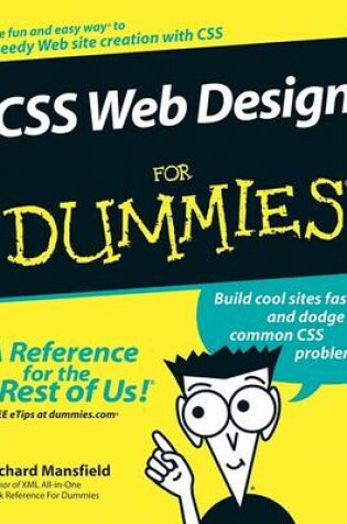 Cover of CSS Web Design For Dummies