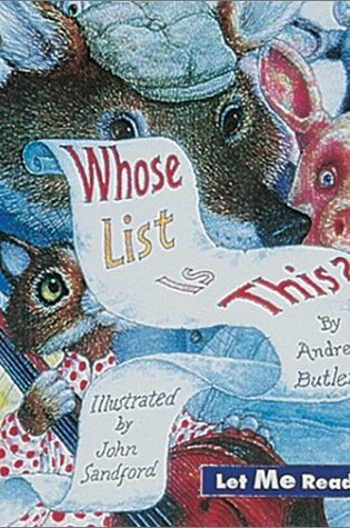 Cover of Whose List is This?