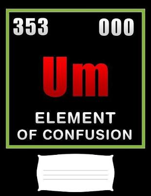 Book cover for Um element of confusion