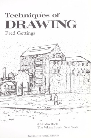 Cover of Techniques of Drama