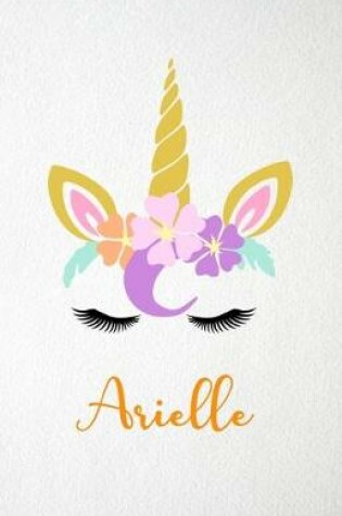 Cover of Arielle A5 Lined Notebook 110 Pages