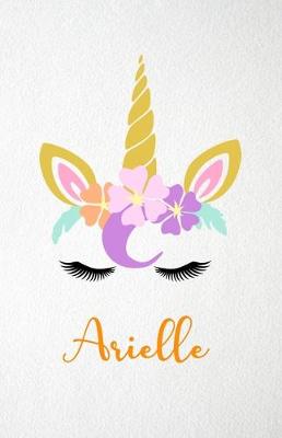 Book cover for Arielle A5 Lined Notebook 110 Pages