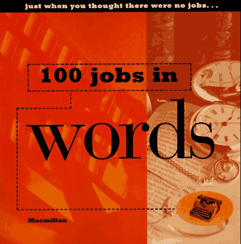 Book cover for 100 Jobs Series: 100 Jobs in Words