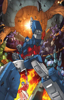 Book cover for Transformers: Animated Movie Adaptation