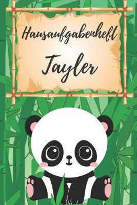 Book cover for Hausaufgabenheft Tayler