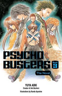 Book cover for Psycho Busters: The Novel Book Three