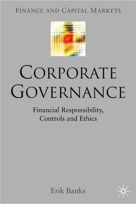 Cover of Corporate Governance