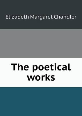 Book cover for The poetical works