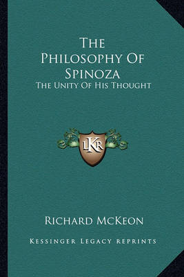 Book cover for The Philosophy of Spinoza