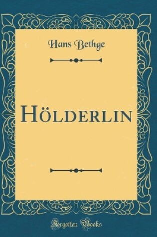 Cover of Hölderlin (Classic Reprint)