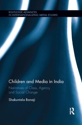 Book cover for Children and Media in India