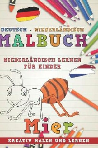 Cover of Malbuch Deutsch - Niederl