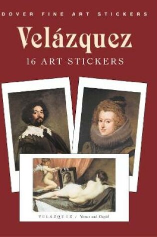 Cover of Velazquez: 16 Art Stickers