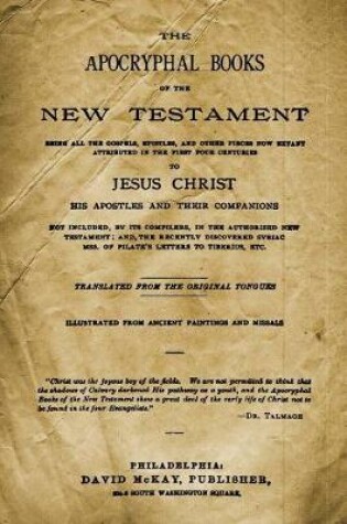 Cover of The Apocryphal Books of the New Testament