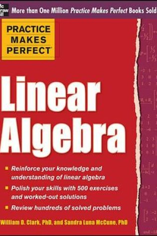 Cover of Practice Makes Perfect Linear Algebra (Ebook)
