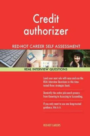 Cover of Credit Authorizer Red-Hot Career Guide; 1184 Real Interview Questions