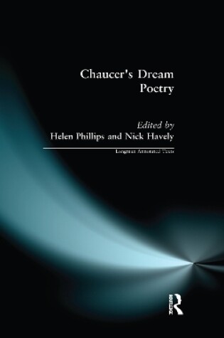 Cover of Chaucer's Dream Poetry