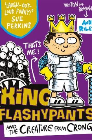Cover of King Flashypants and the Creature From Crong