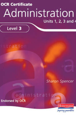 Cover of Certificate in Administration Level 3 Student Book