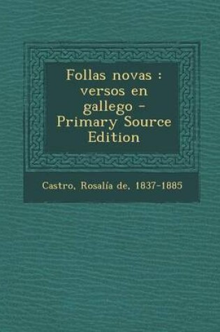 Cover of Follas novas