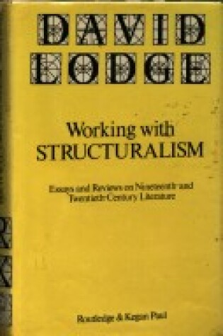 Cover of Working with Structuralism