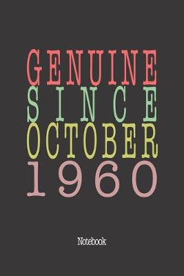 Book cover for Genuine Since October 1960