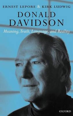 Book cover for Donald Davidson: Meaning, Truth, Language, and Reality