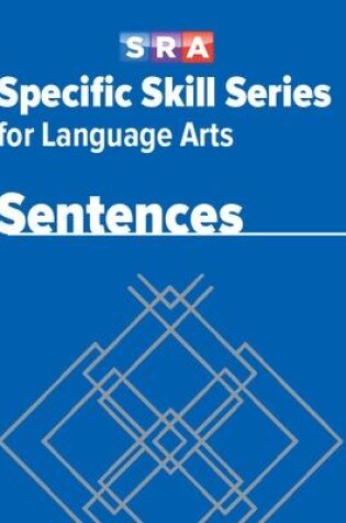 Cover of Specific Skill Series for Language Arts - Sentences Book - Level H