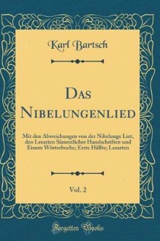 Cover of Das Nibelungenlied, Vol. 2