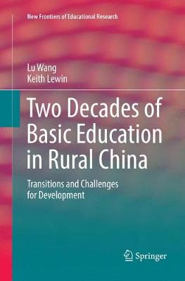 Book cover for Two Decades of Basic Education in Rural China