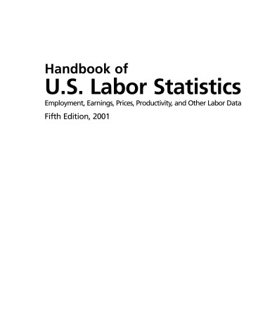 Book cover for Handbook of U.S. Labor Statistics