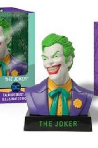 Cover of The Joker Talking Bust and Illustrated Book