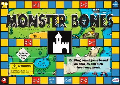 Book cover for Monster Bones Board Game