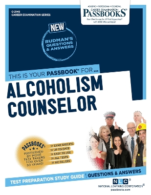 Book cover for Alcoholism Counselor