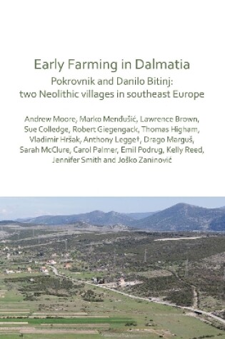 Cover of Early Farming in Dalmatia