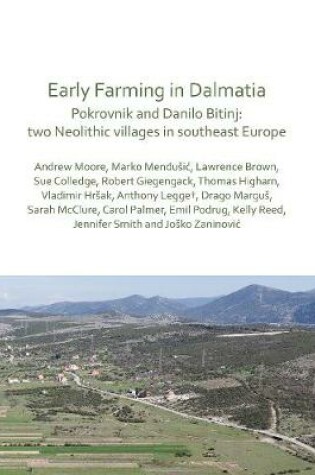 Cover of Early Farming in Dalmatia